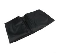 Oniissy Rectangular Pool Cover with Above Ground Pool, Outdoor Swimming Pool Cover, Dustproof Waterproof Tarp, Heat Reflective Silver Coated, Black(300 * 201cm)