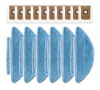 Oniissy Replacement Dust Bag and Microfiber Washable Cleaning Cloth Mop for PADS Kit for Lubluelu SL60D SL61 SD80 Robot Vacuum(16 PACK)