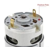 Oniissy RS550 8 Teeth DC Motor 21V with Conical Gear for Handheld Lithium Electric Saw Power Tool Replacement Part