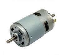 Oniissy RS775SL 21V DC Motor 775 Metal Electric Motor 6000RPM 90W High Speed Replacement for Grinding Machine and DIY Power Tool Projects, for Long Lasting Silver Housing for