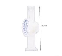 Oniissy Salinity Hydrometer for Saltwater and Reef Aquariums, Plastic Seawater Meter with Automatic Leveling, Corrected Specific Gravity Indicator,