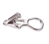 Oniissy Stainless Steel Anchor Chain Stopper For 6-8mm And 10-12mm Rope, 316 Marine Mooring Lock Clip, Heavy Duty Saltwater Boat Anchoring Gear For Yacht(10-12mm)