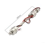 Oniissy Stainless Steel Double Ball Float Switch Water Level Sensor for Tank Pond Pool Fish Tank Liquid Control, SUS304 Industrial Liquid Level Controller Switch,(200mm)