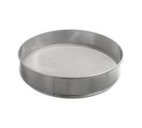 Oniissy Stainless Steel Fine Mesh Flour Sifter Kitchen Strainer Oil Filter Screen With Wide Rim For Baking Cooking 40cm Cooking Accessories