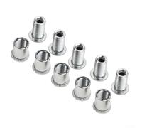 Oniissy Stainless Steel Mountain For Bike Chainring Screws For - 5 Pcs Set for Single, Double, Triple Chainrings For - Resistant Fasteners for Components and(A Triple)