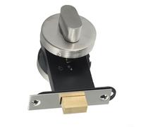 Oniissy Stainless Steel Toilet Door Lock with Occupied/Vacant Indicator for Public Bathrooms in Airports, Hospitals and Offices, Privacy Bolt for WC Doors