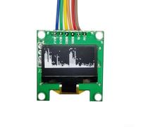 Oniissy Stereo Music Spectrum Display Analyzer Audio Level Indicator VU Meter with 0.96 Inch Screen Dual Channel Support 8 Display Modes for Signal Measurement(Without Box)