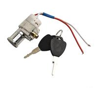 Oniissy Switch Lock for Battery Charger Ignition with 2 Keys, Compatible with Electric For Bike Motorcycle Folding For Bike, Metal Cylinder Lock 16mm Length 10mm Diameter