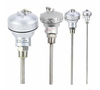 Oniissy Thermocouple Terminal Head, 304 Stainless Steel RTD-PT100 Temperature Sensor Probe 1/2" NPT Thread Thermocouple Terminal Head M20x1.5 Thread(150mm)