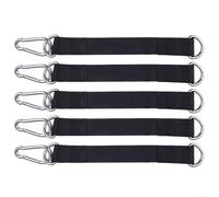 Oniissy Tree Swing Straps for Outdoors, Heavy Duty Hook For Ring Hanging Belts Made of Nylon for Camping Hiking Outdoor Tool Storage with Carabiner(20cm*25mm)