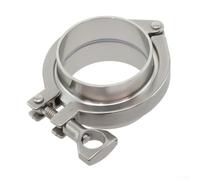 Oniissy Tri-Clamp, OD 3/4-4" 19mm - 102mm Sanitary Weld Ferrule + Tri-Clamp + PTFE Gasket SS304, Sanitary Pipe Weld Ferrule(63MM)