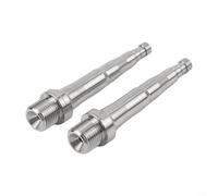 Oniissy Ultralight 60g TC4 Alloy Pedal Spindle Axle for SpeedPlay Cycling Pedals with 73mm 76mm 78mm Size Options and Silver Color Finish(78mm)