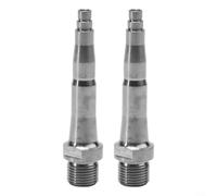 Oniissy Ultralight 60g TC4 Alloy Pedal Spindle Axle for SpeedPlay Cycling Pedals with 73mm 76mm 78mm Size Options and Silver Color Finish(76mm)