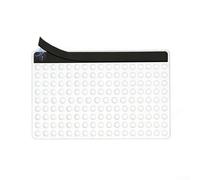 Oniissy Upgraded Magnetic Pool Skimmer Guard, PP Skimmer Net Cover Protector To Catch Leaves And Debris For In-Ground Pools, White Mesh Screen 15.7x9.8 Inch