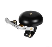 Oniissy Vintage Copper Alloy Bell with Clear Sound for Mountain and Road Cycling, Waterproof Handlebar Mount, Compact Lightweight Design for Easy Installation(black)