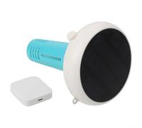 Oniissy WiFi Solar Pool Water Quality Monitor with pH ORP and Salinity Tester, IP67 Waterproof Wireless Sensor, Real-Data via 2.4GHz, Compatible with