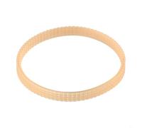 Oniissy Woodworking Band Saw Motor Conveyor Belt PU V-Ribbed Replacement for 10-12 Inch Saws, Long Lasting Orange Drive Belt Compatible with 340x10mm or 620x10mm Models in(340mm for 10Inch)