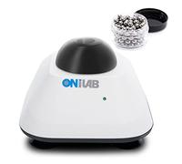 ONiLAB Vortex Mixer with Touch Function, Nail Polish,Tattoo Ink,Eyelash Adhesives and Acrylic Paints mixing, with Sturdy Aluminum Casting Base，with 120pcs 7/32in Mixing Balls,Black