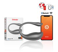 ONINDER Nairobi App-Controlled Black Vibrating Egg - Discreet Pleasure, Poids 0.258 Kg, Color Black