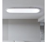 Oninio LED Ceiling Light 70cm Linear Ceiling Lamp Modern Ultra Slim White Ceiling Light for Bedroom, Kitchen, Closet, Hallway