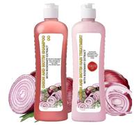 Onion Biotin And Rosemary Shampoo, Shampoo Onion Biotin And Rosemary Set For Stronger, Thicker And Longer Hair