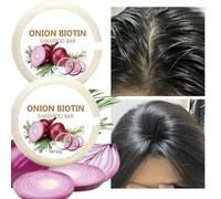 Onion Biotin Shampo - 60g Solid Shampoo Hair Strengthening Soap | Natural Cosmetics Onion Extracts Conditioner For Nourishing Purifying Frizz Control Daily Grooming