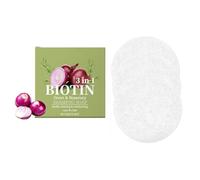 Onion Biotin Shampoo Bar, Onion Rosemarin Shampoo Bar, Shampoo Bar for Hair Growth, Onion Rosemary Hair Soap, Deep Cleansing and Hydration, for All Hair Types, Travel Size (3 Pieces)