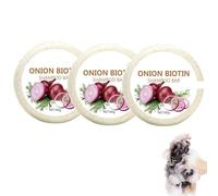 Onion Biotin Shampoo Bar, Onion Rosemary Shampoo Bar, Reduce Hair Loss and Breakage, Promotes Hair Growth, Improving Scalps and Strengthening Hairs, Suitable for All Hair Types (3PC)