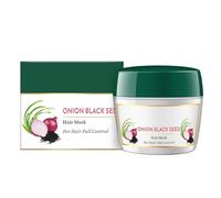 Onion Black Seed Hair Mask | Hair Fall Control & Deep Nourishment | Strengthens Roots & Promotes Healthy Growth | For All Hair Types | 175g