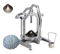 Onion Blossom Maker, Blooming Onion Cutter Kit with Ergonomic Handle, Stainless Steel Cutter for Making Neatly Decorated Blooming Onions of Any Size