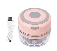 Onion Chopper, Compact Portable Mini Chopper Safe Reliable Quickly Chopping Strong Durable with USB Cable for Kitchenware(pink)