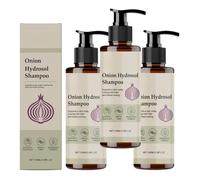 Onion Hydrosol Shampoo, Red Onion Hair Conditioning Serum, thickening and volumizing formula, gentle on the scalp, suitable for both men and women.