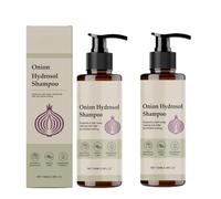 Onion Hydrosol Shampoo, Red Onion Hair Conditioning Serum, thickening and volumizing formula, gentle on the scalp, suitable for both men and women.