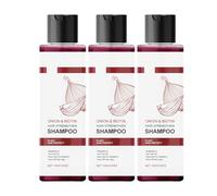 Onion Oil Shampoo with Biotin, Onion & Rosemary Shampoo, Improve Hair Loss and Reduce Breakage, Thicken Thinning Hair, Nourishing and Strengthen Skin, Deeply Cleansing & Moisturizing (3pcs)