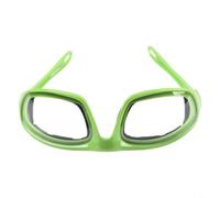 Onion Processing Glasses with Dual Ventilation Pathway Design to Minimize Fogging While Blocking Volatile Compounds (Green)