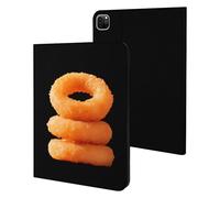 Onion Rings Cute Tablet Case Unisex Slim Hard Protective Cover Compatible with iPad 9th/ 8th/ 7th