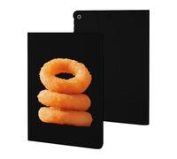 Onion Rings Cute Tablet Case Unisex Slim Hard Protective Cover Compatible with iPad 9th/ 8th/ 7th