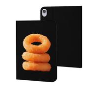 Onion Rings Cute Tablet Case Unisex Slim Hard Protective Cover Compatible with iPad 9th/ 8th/ 7th