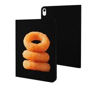 Onion Rings Cute Tablet Case Unisex Slim Hard Protective Cover Compatible with iPad 9th/ 8th/ 7th