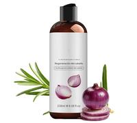 Onion Rosemary Shampoo and Conditioner, 236ml Red Onion Shampoo, Red Onions and Cinnamon to Prevent Loss, Control Oil, Smooth, Improve Frizz, Repair Permed Dyed Hair, For All Hair Types