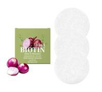 Onion Rosemary Shampoo Bar, 3 in 1 Natural Solid Soap for Dry Hair, Deep Cleaning and Hydration, Improving Scalps and Strengthening Hairs, Suitable for All Hair Types Travel Size 60g (3)