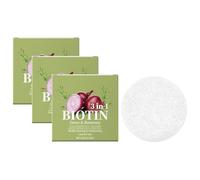 Onion Rosemary Shampoo Bar, Onion Rosemary Hair Soap, Deeply Cleaning, Improving Scalps and Strengthening Hairs, Making Hair Soft And Shiny, Suitable For All Hair Types (3pcs)