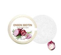 Onion Shampoo Bar, Onion Rosemary Shampoo Soap, Solid Shampoo Hair Soap 60g, Nourishing Scalp, Deep Cleansing & Moisturzing, for all Hair Types (1PC)