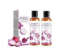 Onion Shampoo for Scalp Care, Rosemary & Red Onion Strengthening Shampoo, Deep Moisturising Cleansing, Smooth Strong & Manageable Hair for Women & Men, 200ml (2pc)