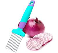 Onion Slicer Thin-Egg Chopperonion Onion Holder For Slicing,Avocado Slicer Tool Blooming Onion Cutter Kit,Meat Tenderizer Tomato Slicers For Home Use Cool Kitchen Gadgets 2024 (Blue)