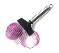 Onion Slicer Thin-Egg Chopperonion Onion Holder For Slicing,Avocado Slicer Tool Blooming Onion Cutter Kit,Meat Tenderizer,Tomato Slicers For Home Use Cool Kitchen Gadgets 2024 (Silver)