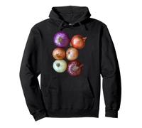 Onion Vegetable Motif Art Onion Pullover Hoodie