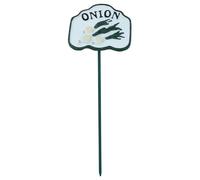 Onion Vegetable Sign Marker Label Cast Iron Plant Garden Yard Allotment