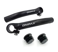 ONIPAX 1 Pair Bicycle Bar Ends Black