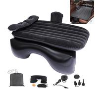 Onirii Inflatable Car Air Mattress Back Seat Bed Thickened Car Camping Mattress with Air Pump, 53.1"×32.7" Portable Travel Mattress, Universal SUV